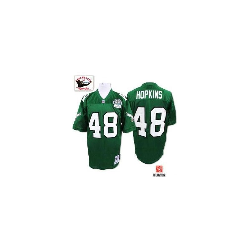Cheap Wes Hopkins Eagles Jersey #48 Green Throwback From China Cheap Wes Hopkins Eagles Jersey #48 Green Throwback From China