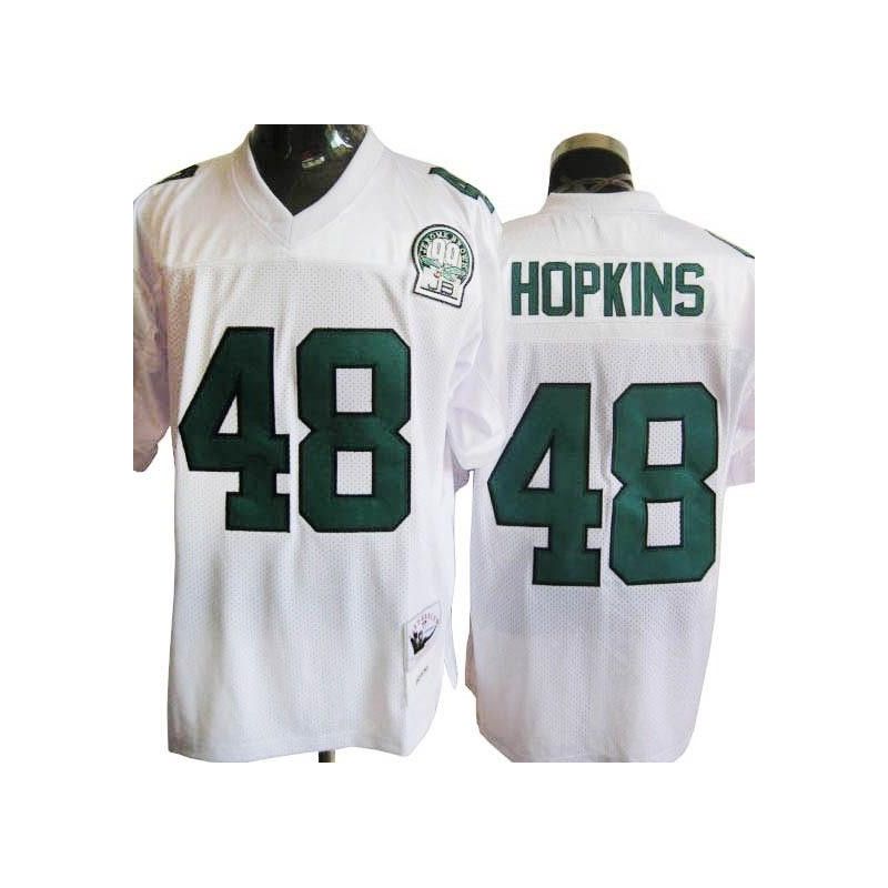 Cheap Wes Hopkins Eagles Jersey #48 White Throwback From China Cheap Wes Hopkins Eagles Jersey #48 White Throwback From China