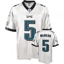 Cheap Donovan McNabb Eagles Jersey #5 White From China