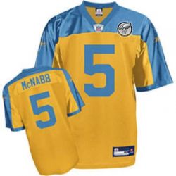 Cheap Donovan McNabb Eagles Jersey #5 Yellow From China
