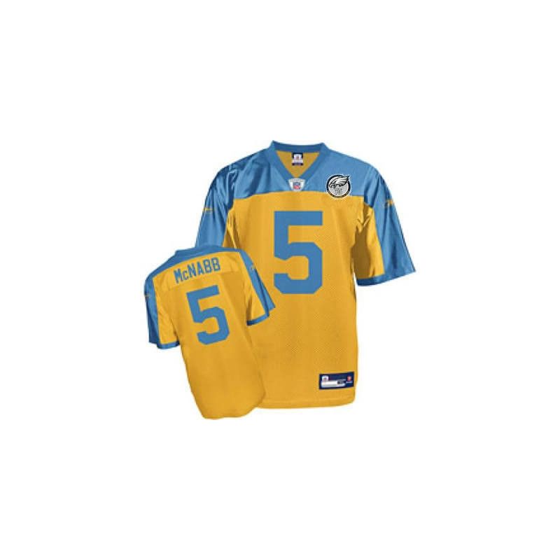 Cheap Donovan McNabb Eagles Jersey #5 Yellow From China Cheap Donovan McNabb Eagles Jersey #5 Yellow From China