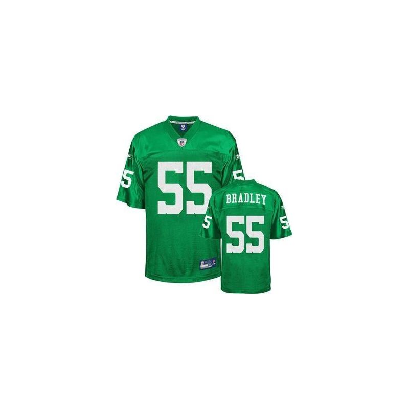 Cheap Stewart Bradley Eagles Jersey #55 Emerald From China Cheap Stewart Bradley Eagles Jersey #55 Emerald From China