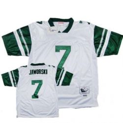 Cheap Ron Jaworski Eagles Jersey #7 White Throwback From China