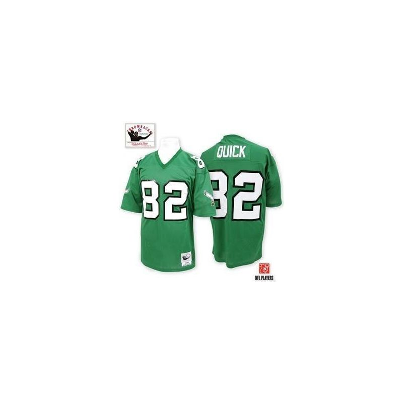 Cheap Mike Quick Eagles Jersey #82 Green Throwback From China Cheap Mike Quick Eagles Jersey #82 Green Throwback From China