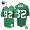 Cheap Mike Quick Eagles Jersey #82 Green Throwback From China
