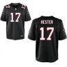 Cheap Devin Hester Falcons Jersey From China #17 Black Elite