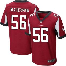 Cheap Sean Weatherspoon Falcons Jersey From China #56 Red Elite