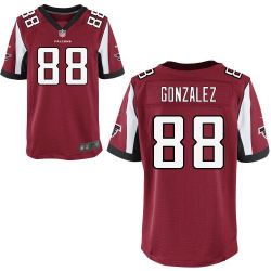 Cheap Tony Gonzalez Falcons Jersey From China #88 Red Elite