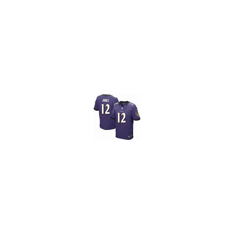 Cheap Jacoby Jones Ravens Jersey From China #12 Purple Elite
