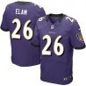 Cheap Matt Elam Ravens Jersey From China #26 Purple Elite