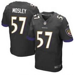Cheap CJ Mosley Ravens Jersey From China #57 Black Elite