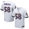 Cheap Elvis Dumervil Ravens Jersey From China #58 White Elite