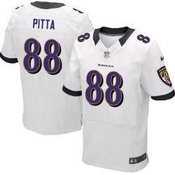 Cheap Dennis Pitta Ravens Jersey From China #88 White Elite