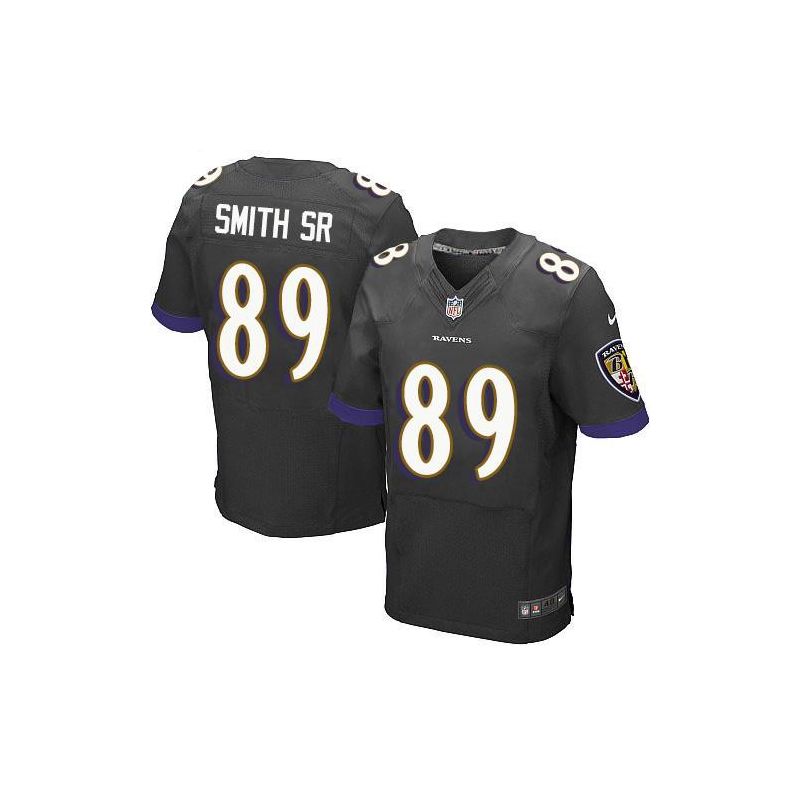Cheap Steve Smith SR Ravens Jersey From China #89 Black Elite Cheap Steve Smith SR Ravens Jersey From China #89 Black Elite