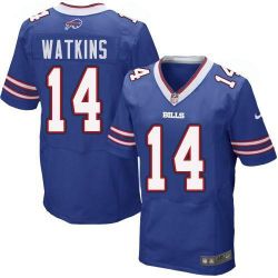 Cheap Sammy Watkins Bills Jersey From China #14 Blue Elite