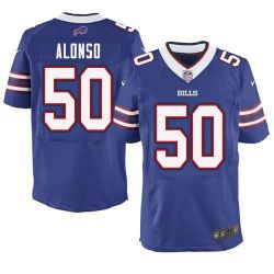 Cheap Kiko Alonso Bills Jersey From China #50 Blue Elite