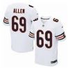 Cheap Jared Allen Bears Jersey From China #69 White Elite