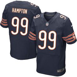 Cheap Dan Hampton Bears Jersey From China #99 Blue Elite