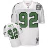 Cheap Reggie White Eagles Jersey #92 White Throwback From China