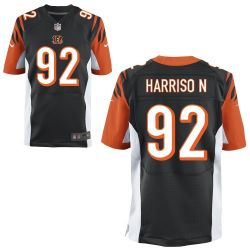 Cheap James Harrison Bengals Jersey From China #92 Black Elite