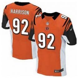 Cheap James Harrison Bengals Jersey From China #92 Orange Elite