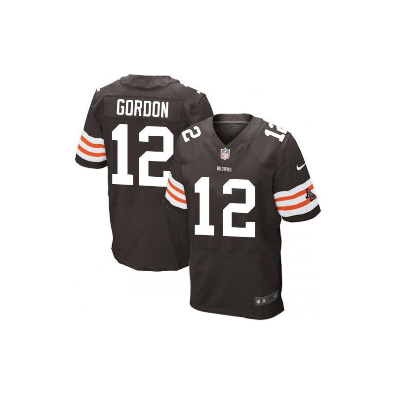 Cheap Josh Gordon Browns Jersey From China #12 Brown Elite