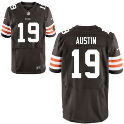Cheap Miles Austin Browns Jersey From China #19 Brown Elite