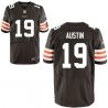 Cheap Miles Austin Browns Jersey From China #19 Brown Elite