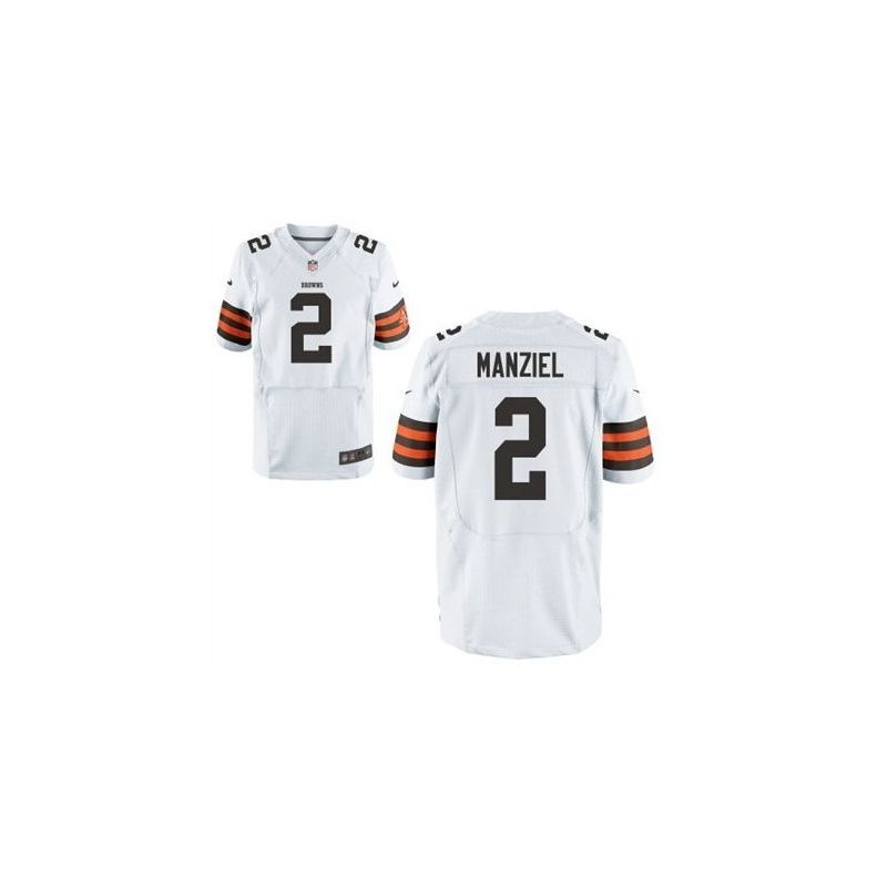 Cheap Johnny Manziel Browns Jersey From China #2 White Elite Cheap Johnny Manziel Browns Jersey From China #2 White Elite
