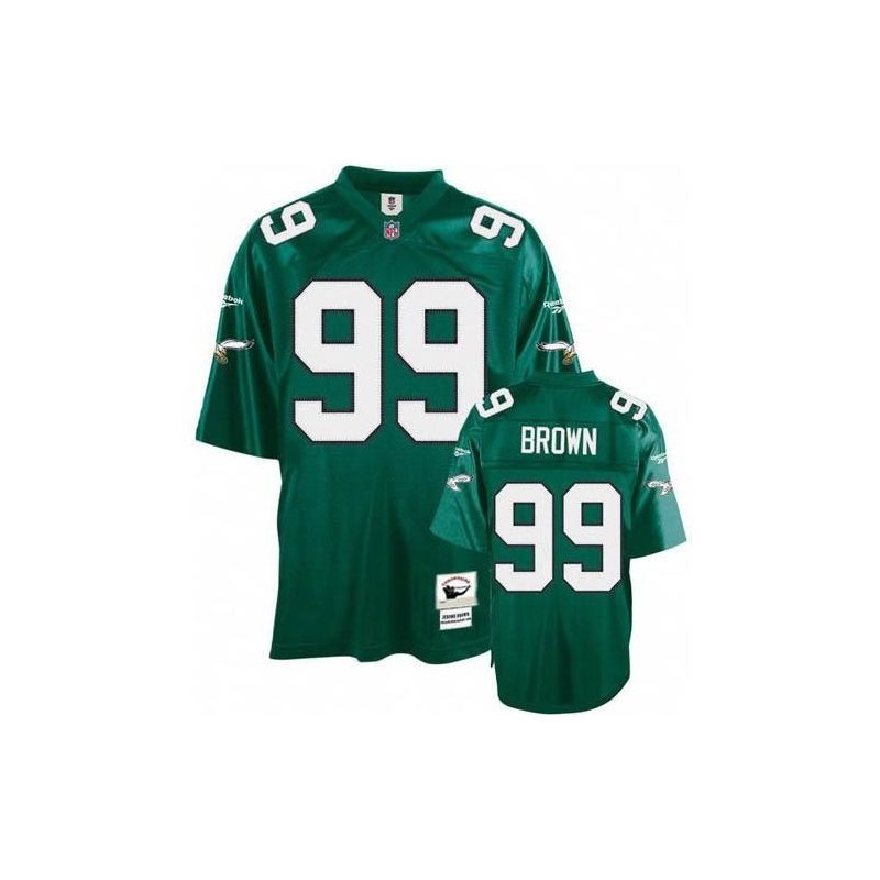 Cheap Jerome Brown Eagles Jersey #99 Green Throwback From China Cheap Jerome Brown Eagles Jersey #99 Green Throwback From China