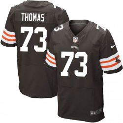 Cheap Joe Thomas Browns Jersey From China #73 Brown Elite
