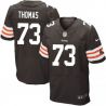 Cheap Joe Thomas Browns Jersey From China #73 Brown Elite