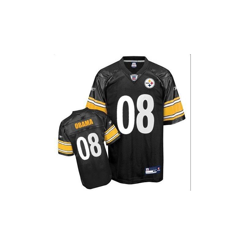 Cheap Barack Obama Steelers Jersey #8 Black From China Cheap Barack Obama Steelers Jersey #8 Black From China
