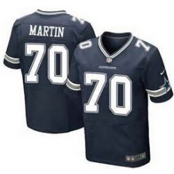 Cheap Zack Martin Cowboys Jersey From China #70 Blue Elite