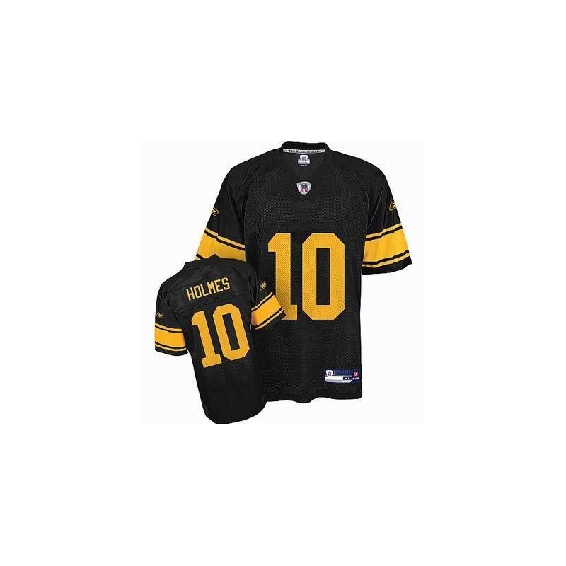 Cheap Santonio Holmes Steelers Jersey #10 Black Yellow Number From China Cheap Santonio Holmes Steelers Jersey #10 Black Yellow Number From China