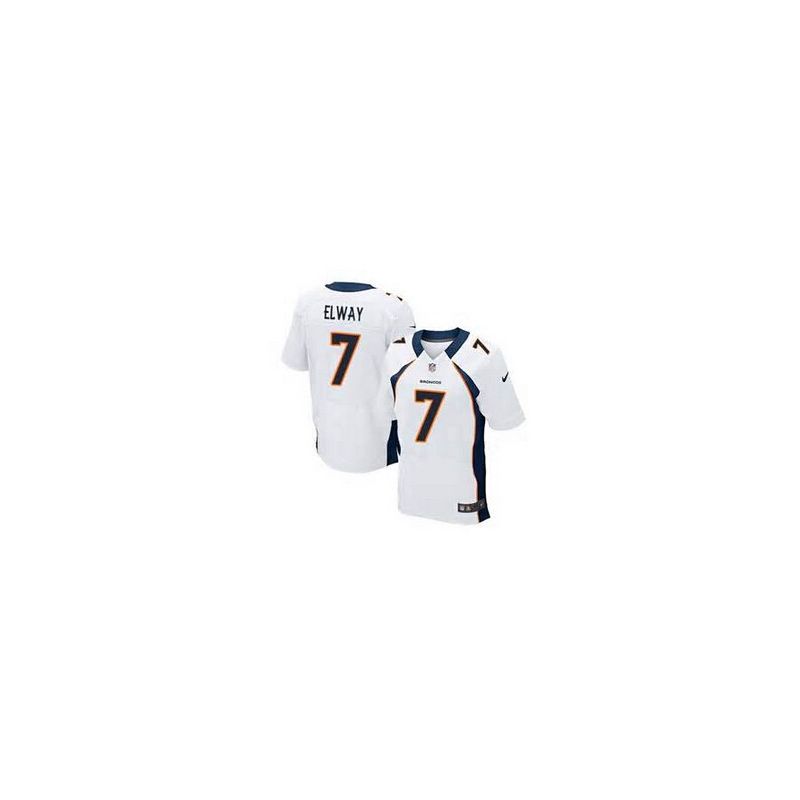 Cheap John Elway Broncos Jersey From China #7 White Elite Cheap John Elway Broncos Jersey From China #7 White Elite
