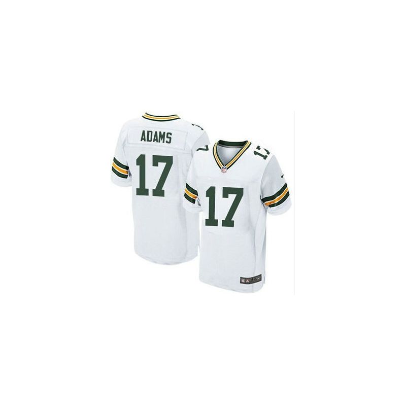 Cheap Davante Adams Packers Jersey From China #17 White Elite