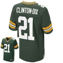 Cheap Ha Ha Clinton-Dix Packers Jersey From China #21 Green Elite