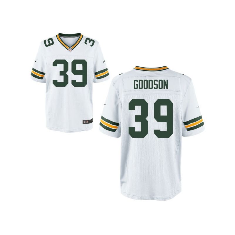 Cheap Demetri Goodson Packers Jersey From China #39 White Elite