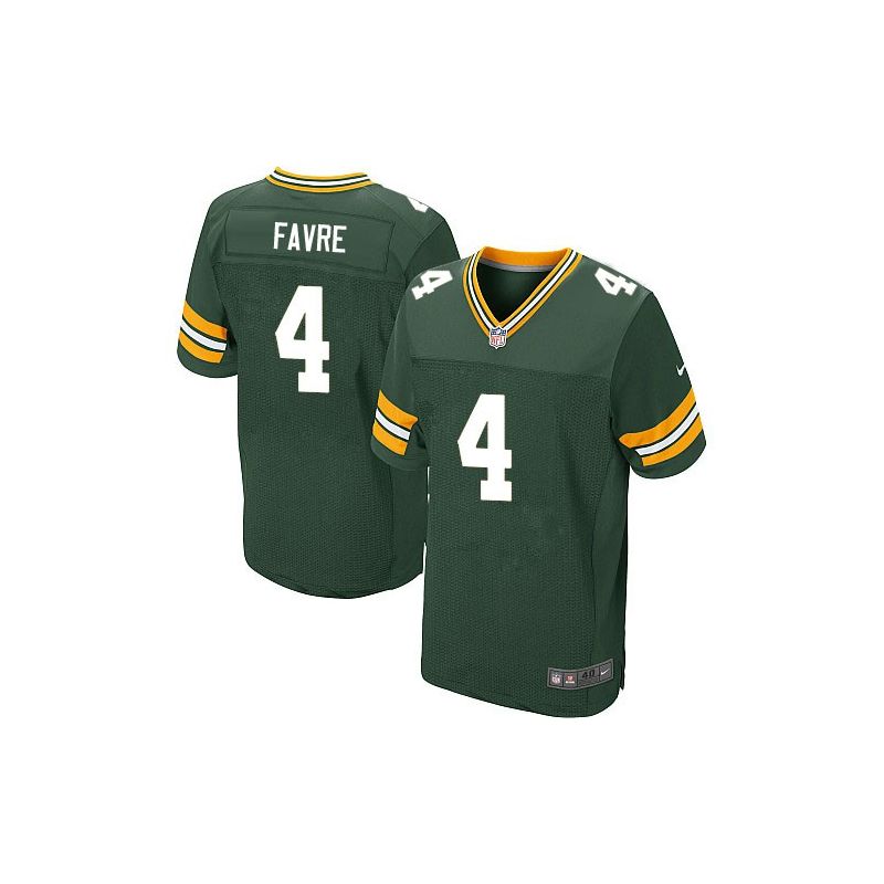 Cheap Brett Favre Packers Jersey From China #4 Green Elite