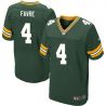 Cheap Brett Favre Packers Jersey From China #4 Green Elite