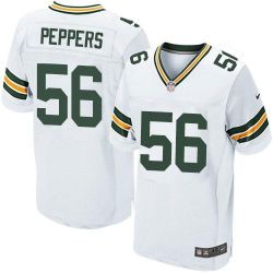 Cheap Julius Peppers Packers Jersey From China #56 White Elite