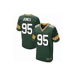 Cheap Datone Jones Packers Jersey From China #95 Green Elite