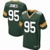 Cheap Datone Jones Packers Jersey From China #95 Green Elite