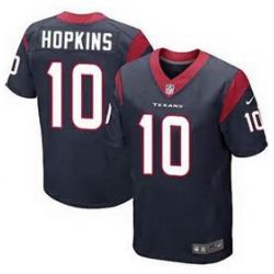 Cheap DeAndre Hopkins Texans Jersey From China #10 Blue Elite