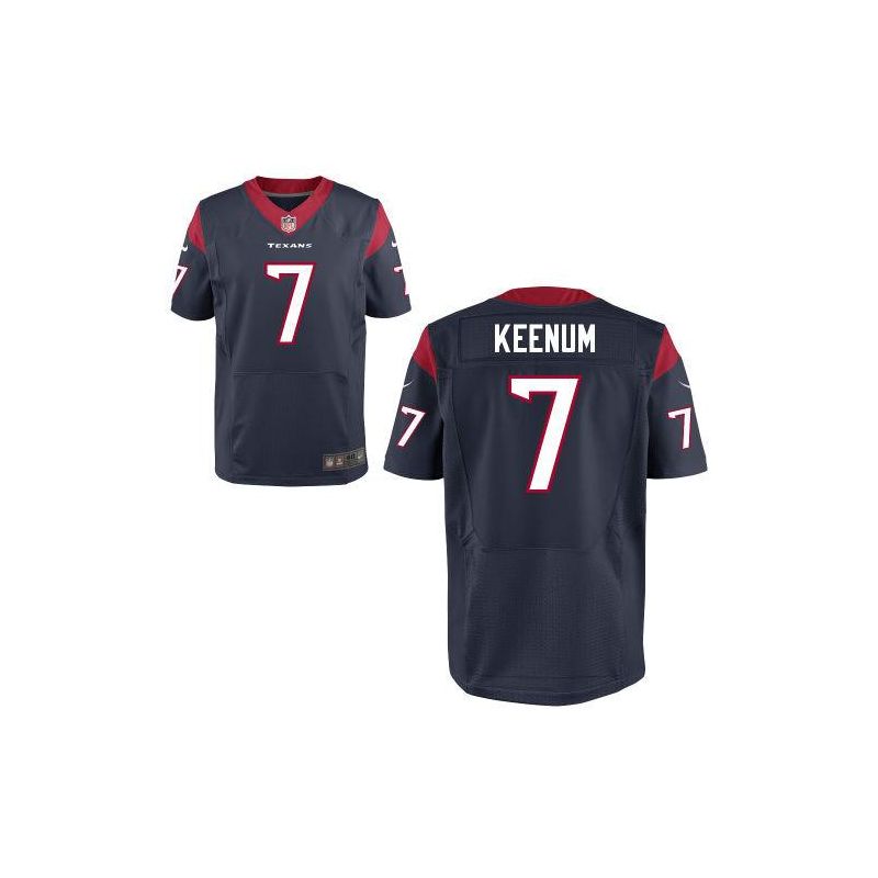 Cheap Case Keenum Texans Jersey From China #7 Blue Elite Cheap Case Keenum Texans Jersey From China #7 Blue Elite