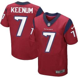 Cheap Case Keenum Texans Jersey From China #7 Red Elite