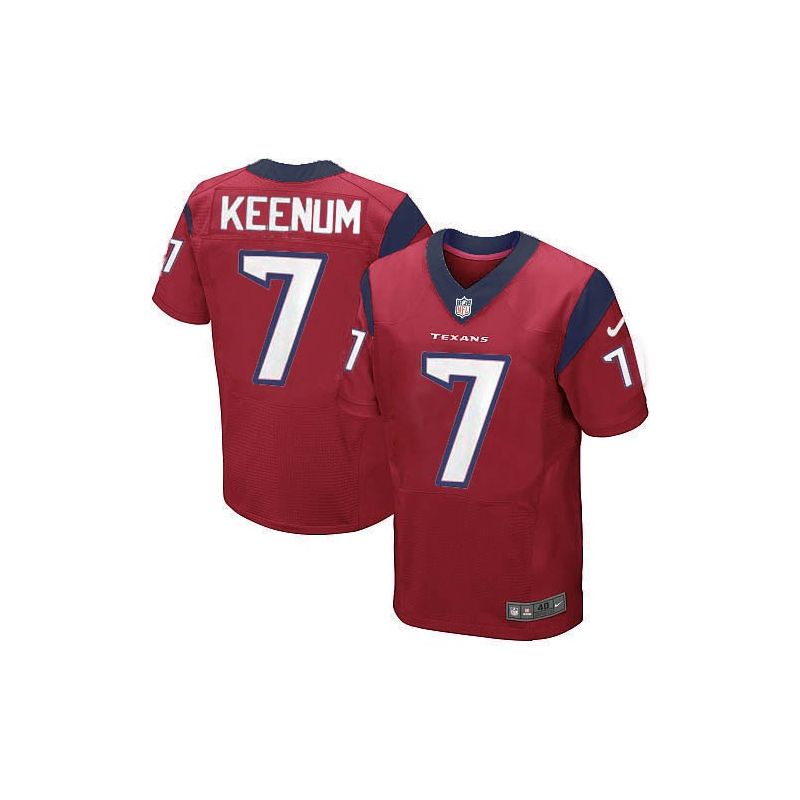 Cheap Case Keenum Texans Jersey From China #7 Red Elite Cheap Case Keenum Texans Jersey From China #7 Red Elite