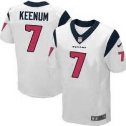 Cheap Case Keenum Texans Jersey From China #7 White Elite