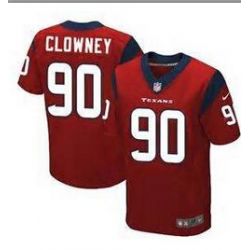 Cheap Jadeveon Clowney Texans Jersey From China #90 Red Elite